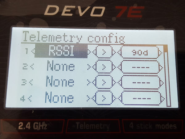 Deviation Telemetry Config