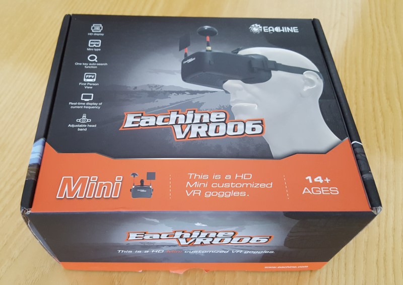 Eachine VR006 Mini FPV Goggles Box