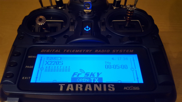FrSky Taranis X9D Plus SE 2019 Display